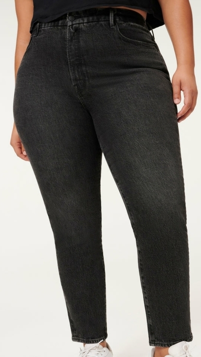 Good American Good Classic Hi Rise Vintage Black Jean - Picture 6 of 8